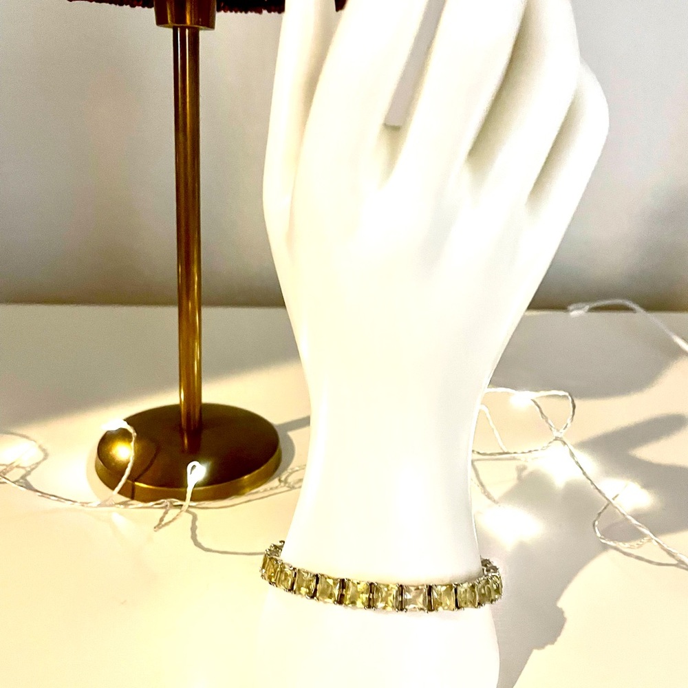 Lemon Quartz tennis bracelet